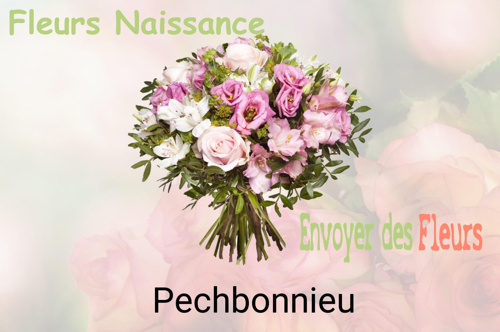 Bouquet de fleurs de naissance livré à Pechbonnieu