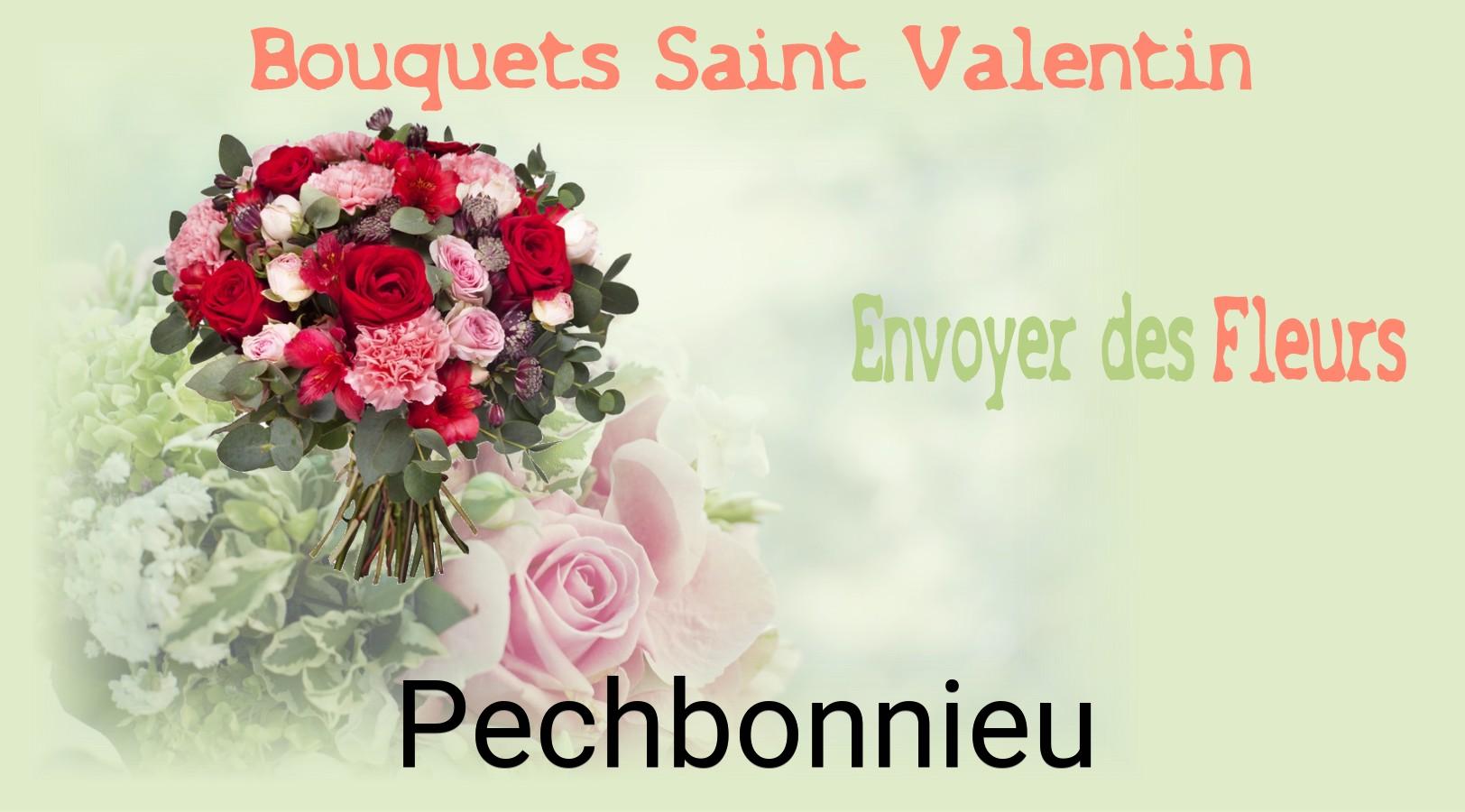 Roses de Saint-Valentin livrées à Pechbonnieu